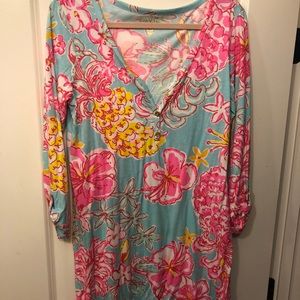 Lilly Pulitzer palmetto dress large EUC